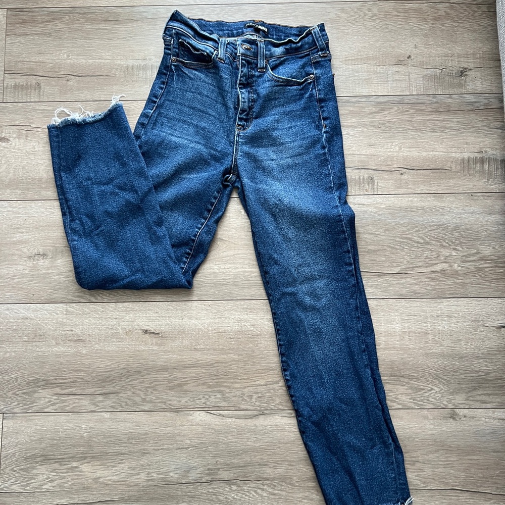 Fashion Nova Blue Straight Leg Jeans Classic Style